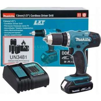Makita DDF453SYX5 18V Li-ion Schroef- / Boormachine Set ( 1x1.5Ah )