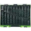 Reca Viso-Koffer assortiment spiraalboren 1-10,5 mm DIN338 HSS rolgewalst