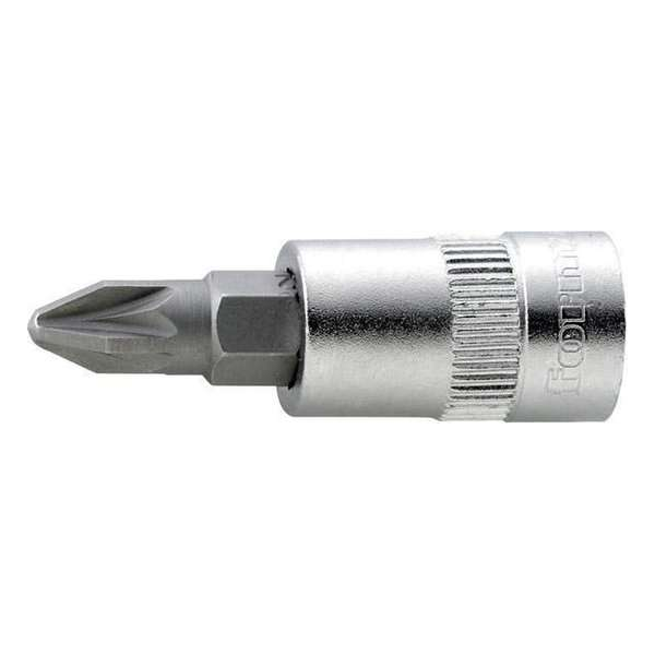 "Schroevendraaier-inzetstuk CV-staal 1/4", PZ2x36mm FORMAT" "Schroevendraaier-inzetstuk CV-staal 1/4", PZ2x36mm FORMAT"