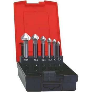 Kopverzinkboren-set WN lang 6,3-20,5mm