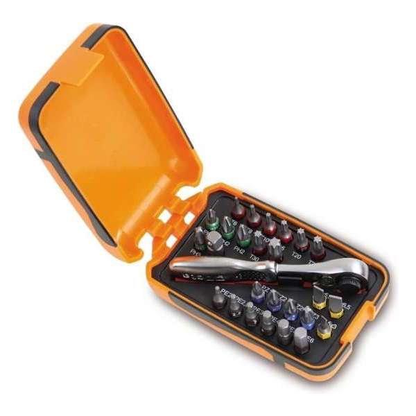 Beta Tools Ratel en schroevendraaier bitset 27-delig 860/C27 Beta Tools Ratel en schroevendraaier bitset 27-delig 860/C27