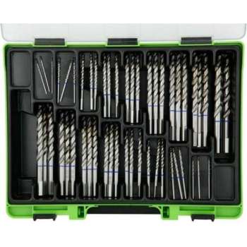 Reca Viso-Koffer spiraalboren1-10,5mm DIN338 EVO HSS-TiAIN
