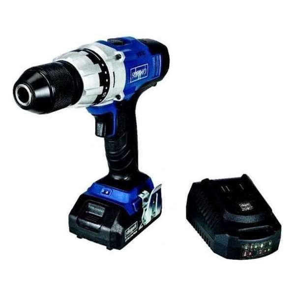 Akumuliatorinio gręžtuvo/suktuvo CDD45-20ProS, 1x2,0 Ah, Scheppach Akumuliatorinio gręžtuvo/suktuvo CDD45-20ProS, 1x2,0 Ah, Scheppach