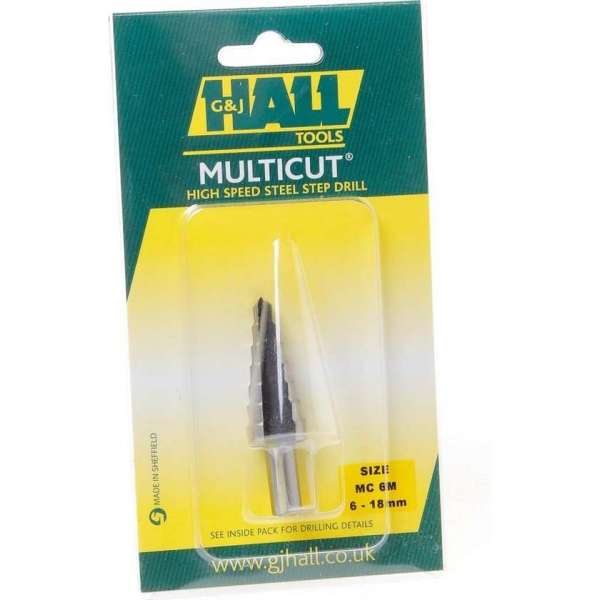 Hall Trappenboor oplopen per 2mm MC 6m 6-18mm Hall Trappenboor oplopen per 2mm MC 6m 6-18mm