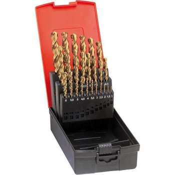 Spiraalb.set D338 HSSE FU1-10,5mm gesl.TiN FORMAT