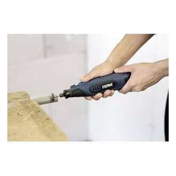 FERM CTM1016 Accu Combitool - Roterende Multitool - 12V - 1.5Ah - Li-Ion - Variabele snelheid - Incl. 45 Accessoires FERM CTM1016 Accu Combitool - Roterende Multitool - 12V - 1.5Ah - Li-Ion - Variabele snelheid - Incl. 45 Accessoires