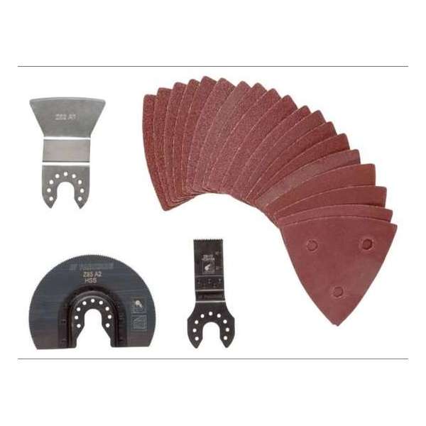 PARKSIDE® Toebehoren multifunctioneel gereedschap Universele set 23 delig - Past op gangbaar multifunctioneel gereedschap PARKSIDE® Toebehoren multifunctioneel gereedschap Universele set 23 delig - Past op gangbaar multifunctioneel gereedschap