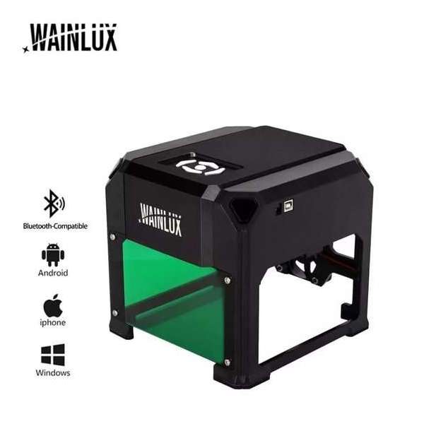 Wainlux K4 Pro – Mini Laser Graveermachine – Multifunctional Engrave Machine DIY – 3000 mW – Bedienbaar met Bluetooth Wainlux K4 Pro – Mini Laser Graveermachine – Multifunctional Engrave Machine DIY – 3000 mW – Bedienbaar met Bluetooth