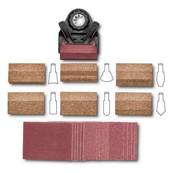 Fein 63810031010 SLP Profiel-schuurset 22 delige profiel schuur set Fein 63810031010 SLP Profiel-schuurset 22 delige profiel schuur set