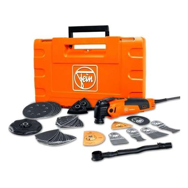 Fein FMM350QSL Multitool - Oscillerend - Multimaster - 350W - Incl. koffer met 41 accessoires Fein FMM350QSL Multitool - Oscillerend - Multimaster - 350W - Incl. koffer met 41 accessoires
