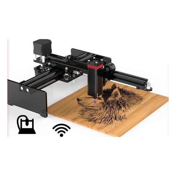 Loft Home® Graveermachine | 170 x 170 mm | 20W | Met app | Graveerset | DIY | Graveerapparaat | Hout | PVC | Pcb | Acryl Loft Home® Graveermachine | 170 x 170 mm | 20W | Met app | Graveerset | DIY | Graveerapparaat | Hout | PVC | Pcb | Acryl