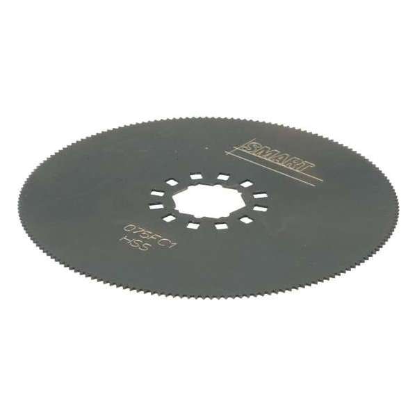 SMART Blades Pro HSS Multitool Zaagblad - 75mm - Hout/Kunststof/Glasvezel/Non-ferro Metalen SMART Blades Pro HSS Multitool Zaagblad - 75mm - Hout/Kunststof/Glasvezel/Non-ferro Metalen