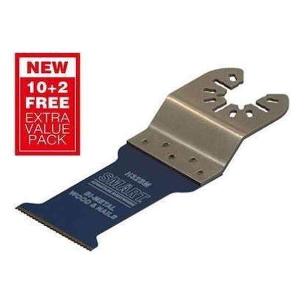 SMART blades UN TRA 32x51mm BiM-blad h-s 10+2st SMART blades UN TRA 32x51mm BiM-blad h-s 10+2st