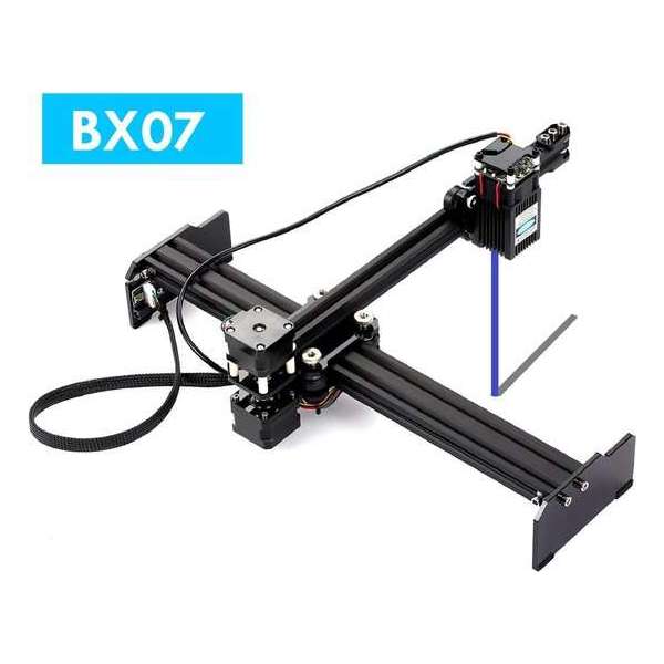 Dexters® DIY Laser Graveermachine BX07 | Laser Printer / Cutter / Snij| 7W | Blauwe Laser Machine Dexters® DIY Laser Graveermachine BX07 | Laser Printer / Cutter / Snij| 7W | Blauwe Laser Machine