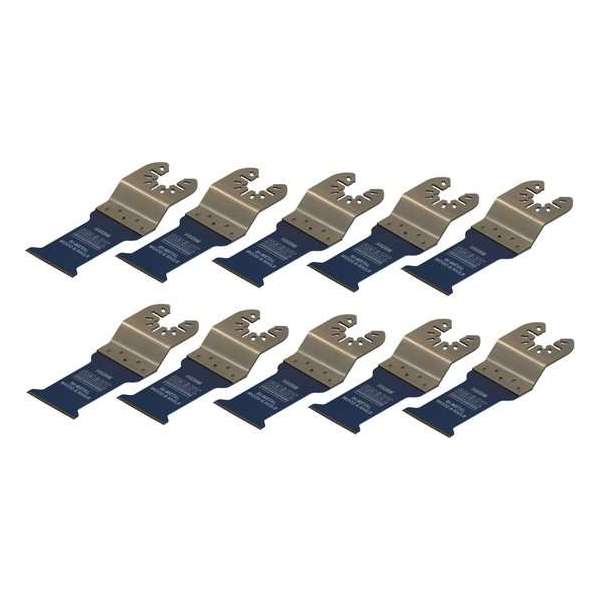 SMART Blades Bi-metaal Multitool Zaagblad - Hout/Non-ferro/Schroeven/Spijkers/Plastic - 32x51mm - 10 stuks SMART Blades Bi-metaal Multitool Zaagblad - Hout/Non-ferro/Schroeven/Spijkers/Plastic - 32x51mm - 10 stuks