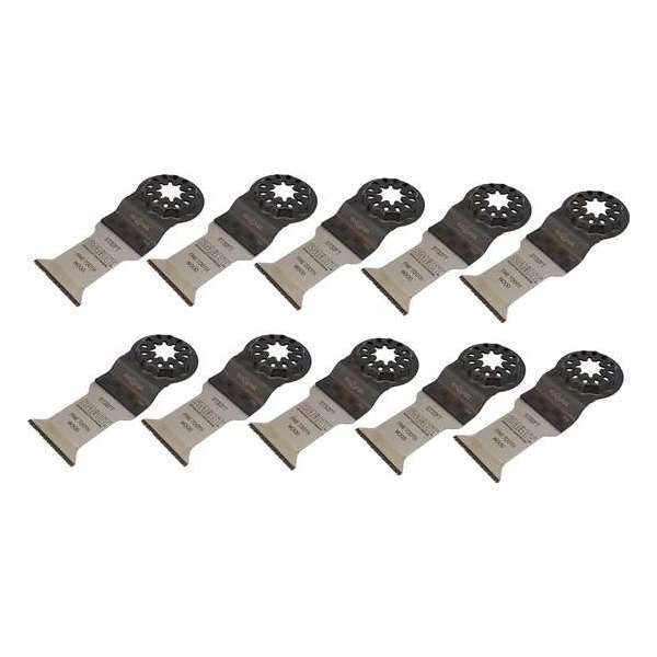 SMART Blades Starlock Multitool Zaagblad - Fijntandig - Hout/Plastic - 32x42mm - 10 stuks SMART Blades Starlock Multitool Zaagblad - Fijntandig - Hout/Plastic - 32x42mm - 10 stuks