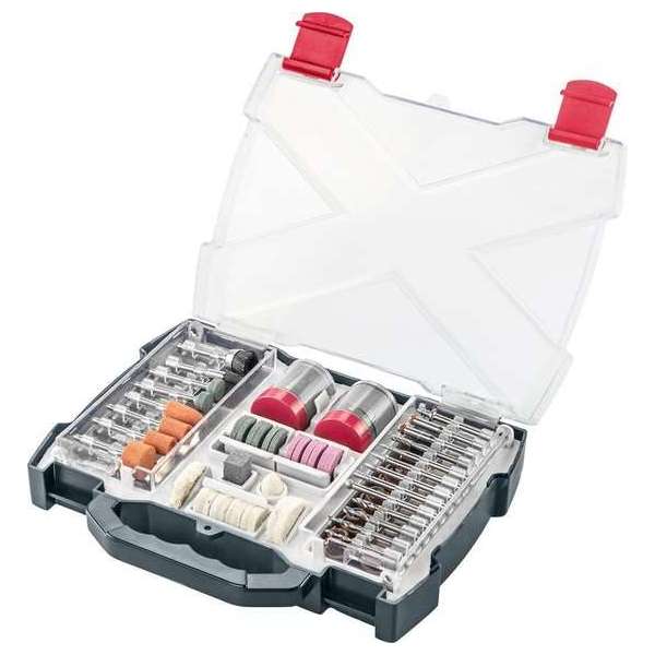 Hand Slijpmachine Accessoires, Set 99 Delig in Koffer Hand Slijpmachine Accessoires, Set 99 Delig in Koffer