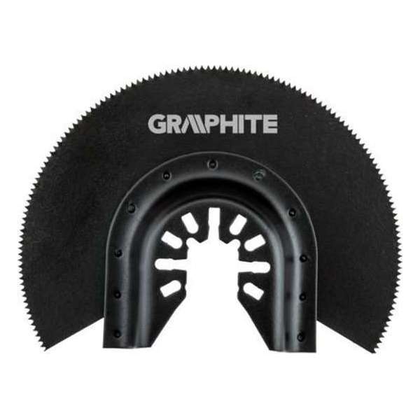 GRAPHITE Multitool HOUT Zaagblad 87 mm Half Rond GRAPHITE Multitool HOUT Zaagblad 87 mm Half Rond