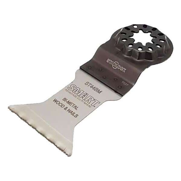 SMART Blades Starlock Multitool Zaagblad - Bi-Metaal - Hout/Spijkers/Schroeven/Non-Ferro - 44x46mm SMART Blades Starlock Multitool Zaagblad - Bi-Metaal - Hout/Spijkers/Schroeven/Non-Ferro - 44x46mm