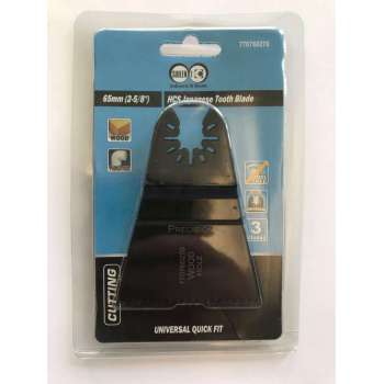 Suilen Multitool  Zaagblad (type Fein) 65 mm voor Hardhout ( 3 stuks in Blister)