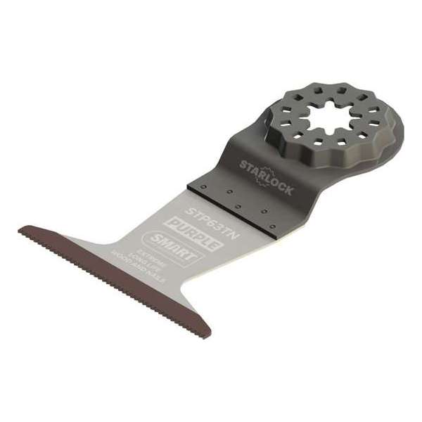 SMART Blades Starlock Purple - Multitool Zaagblad Bi-metaal - 63x46mm SMART Blades Starlock Purple - Multitool Zaagblad Bi-metaal - 63x46mm