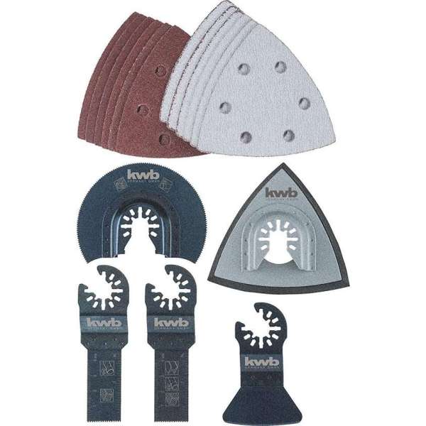 HN® Multitool-accessoireset | 17-delig, incl. invalzaagblad, schraper, schuurschijf en schuurpapier. HN® Multitool-accessoireset | 17-delig, incl. invalzaagblad, schraper, schuurschijf en schuurpapier.