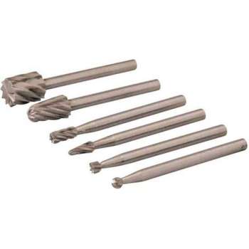 Silverline HSS Ontbraam Set 2, 3, 5, 7 mm. Diameter - 6 Delig