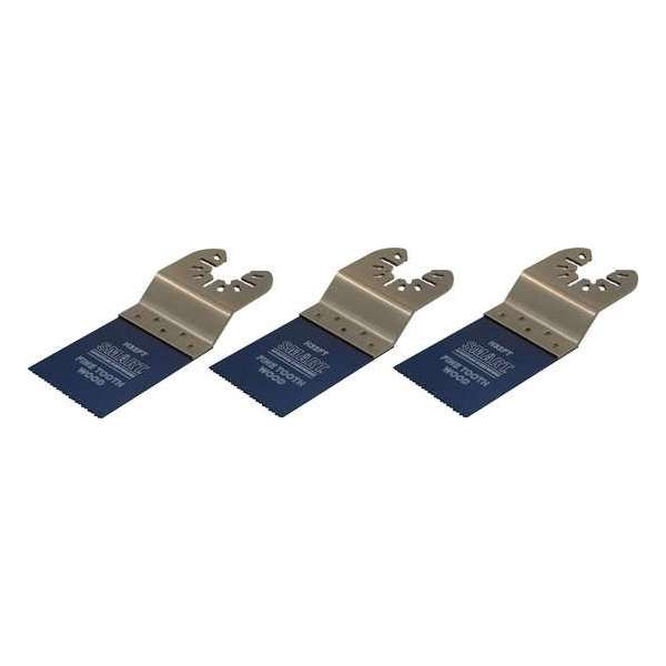 SMART Blades Multitool Zaagblad Fijntandig - Hout/Plastic - 32x42mm - 3 stuks SMART Blades Multitool Zaagblad Fijntandig - Hout/Plastic - 32x42mm - 3 stuks