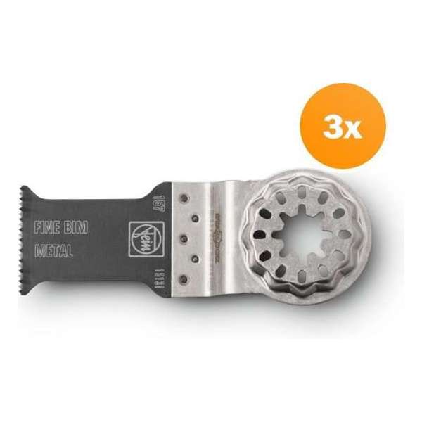Fein 63502157220 E-Cut zaagblad (3st) - SL - 50 x 30 mm (157) Fein 63502157220 E-Cut zaagblad (3st) - SL - 50 x 30 mm (157)