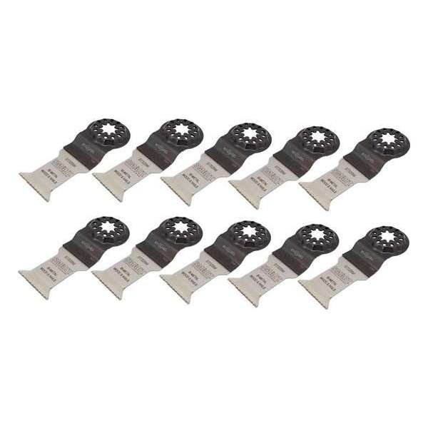 SMART Blades Starlock Multitool Zaagblad - Bi-Metaal - Hout/Spijkers/Schroeven/Non-Ferro - 32x42mm - 10 stuks SMART Blades Starlock Multitool Zaagblad - Bi-Metaal - Hout/Spijkers/Schroeven/Non-Ferro - 32x42mm - 10 stuks