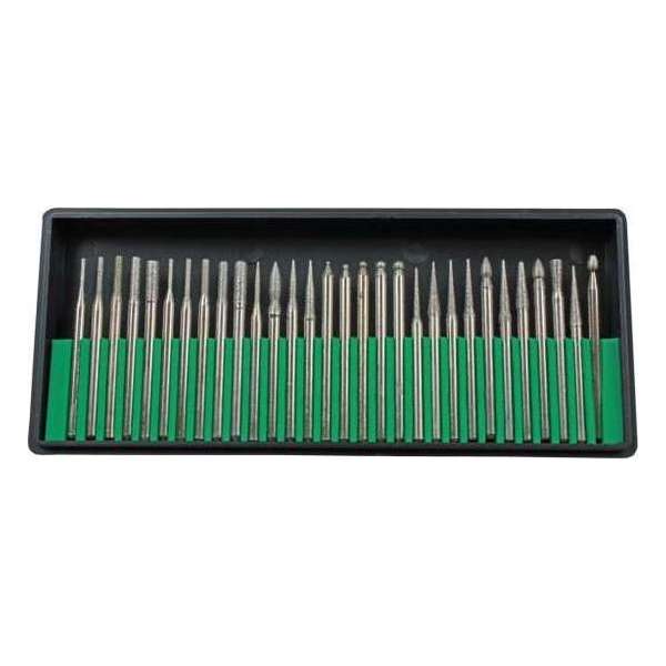 Diamant stiftfrezenset voor multitool 30-delig Diamant stiftfrezenset voor multitool 30-delig