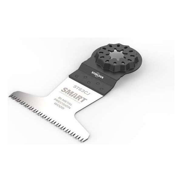 SMART Blades Pro Invalzaagblad - Voor Oscillerende Multitools - Japanse Vertanding - Hout & Kunststof - 63 mm SMART Blades Pro Invalzaagblad - Voor Oscillerende Multitools - Japanse Vertanding - Hout & Kunststof - 63 mm