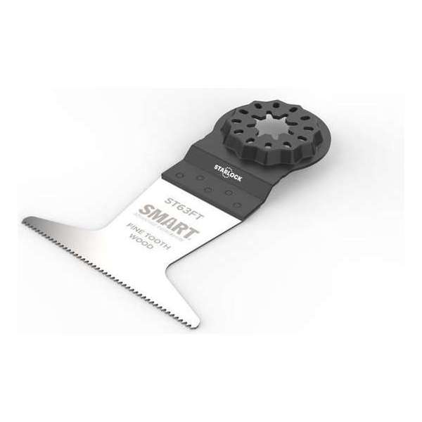 SMART Blades SL PRO Invalzaagblad - Voor Oscillerende Multitools - Fijne Vertanding - 63mm SMART Blades SL PRO Invalzaagblad - Voor Oscillerende Multitools - Fijne Vertanding - 63mm
