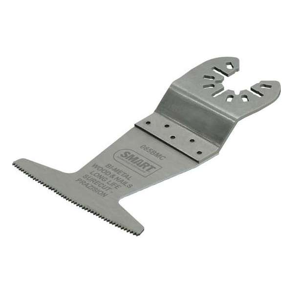 SMART Blades Pro Multitool Precisie Zaagblad - Bi Metaal HS - Hout/Metaal/Kunststof - 65x51mm SMART Blades Pro Multitool Precisie Zaagblad - Bi Metaal HS - Hout/Metaal/Kunststof - 65x51mm