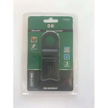 Suilen Supercut Multitool ( type Fein) 34 mm voor hardhout ( 3stuks in blister)