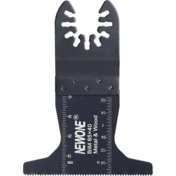 Newone Quick Lock BIM invalzaag metaal en hout 65mm