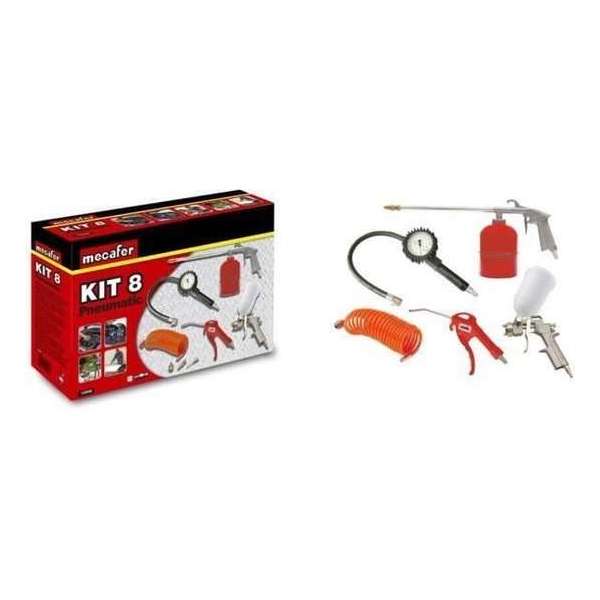 MECAFER Accessoires voor perslucht 8 stuks MECAFER Accessoires voor perslucht 8 stuks