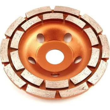 125 mm Diamant Komschijf met Dubbele Rij