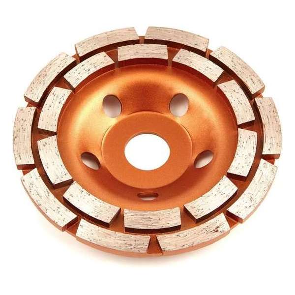 125 mm Diamant Komschijf met Dubbele Rij 125 mm Diamant Komschijf met Dubbele Rij