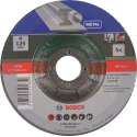 Bosch slijpschijven set - Voor metaal - 125 x 2,5 mm - gebogen - 5 stuks