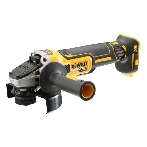 DeWalt DCG405NT-XJ accu-haakse slijper 18V 125mm DeWalt DCG405NT-XJ accu-haakse slijper 18V 125mm
