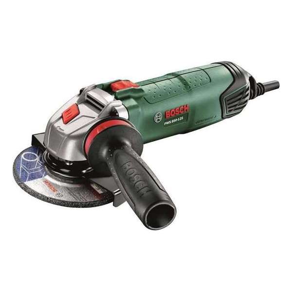Bosch PWS 850-125 Haakse slijper - 850 Watt - 125 mm schijfdiameter