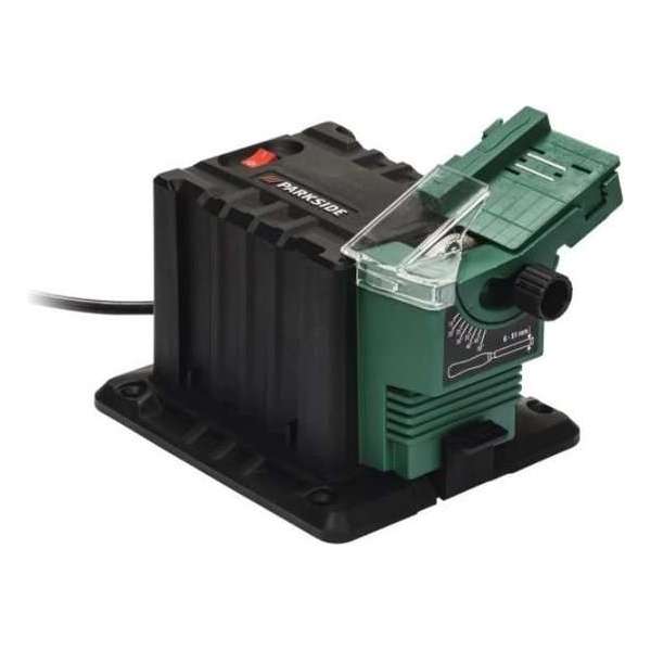 PARKSIDE® Slijpstation - Robuust station met een diamantslijpschijf - 65W - Met 3 opzetstukken - Messenslijper PARKSIDE® Slijpstation - Robuust station met een diamantslijpschijf - 65W - Met 3 opzetstukken - Messenslijper