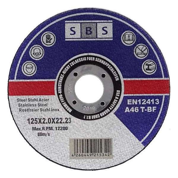 Slijpschijven - 50 stuks - 125mm x 1mm Slijpschijven - 50 stuks - 125mm x 1mm