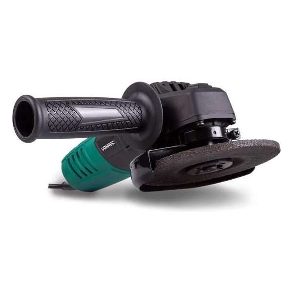 VONROC Haakse Slijper – 650W – Ø125MM – Incl. accessoires & opbergtas VONROC Haakse Slijper – 650W – Ø125MM – Incl. accessoires & opbergtas