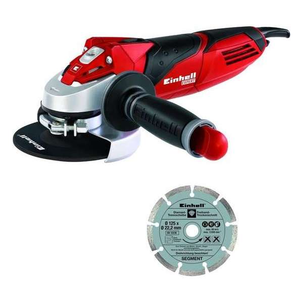 Einhell Haakse Slijper – 750 W – 125 mm Einhell Haakse Slijper – 750 W – 125 mm