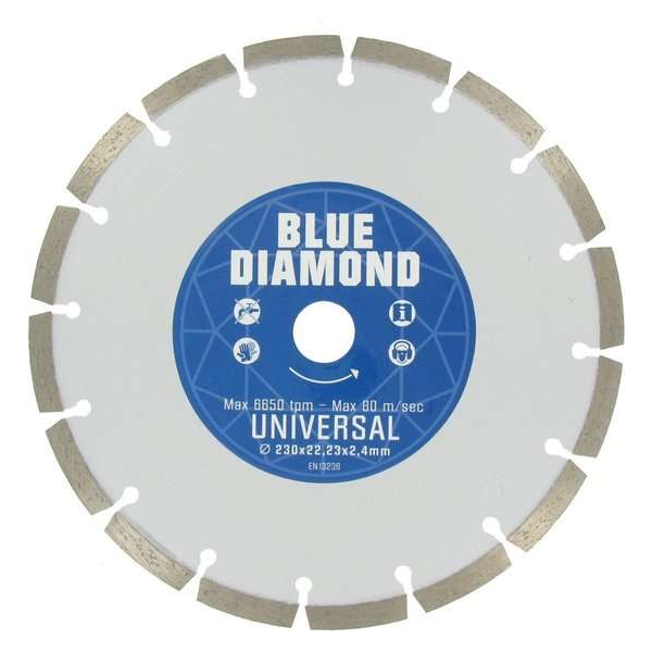 Carat CEBD230310 Diamantzaagblad voor droogzagen - 230 x 22,23mm - Universeel Carat CEBD230310 Diamantzaagblad voor droogzagen - 230 x 22,23mm - Universeel