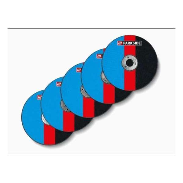 PARKSIDE® Toebehoren haakse slijper Slijpschijven, 5-delig - Boring 10mm PARKSIDE® Toebehoren haakse slijper Slijpschijven, 5-delig - Boring 10mm