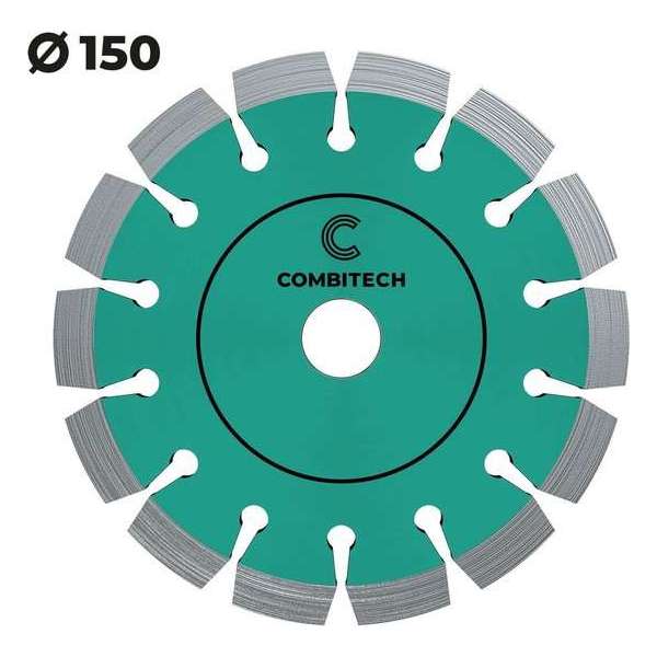 Diamantschijf universeel 150mm - Diverse steensoorten - Premium Diamantzaagblad Diamantschijf universeel 150mm - Diverse steensoorten - Premium Diamantzaagblad