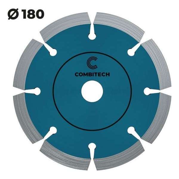 Diamantschijf beton 180mm - Harde steensoorten - Premium Diamantzaagblad Diamantschijf beton 180mm - Harde steensoorten - Premium Diamantzaagblad